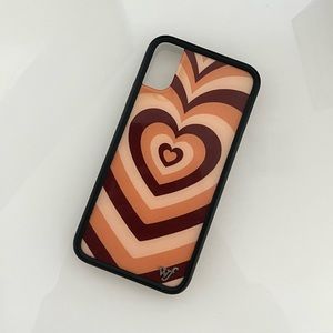 Wildflower Latte Love iPhone X/Xs case